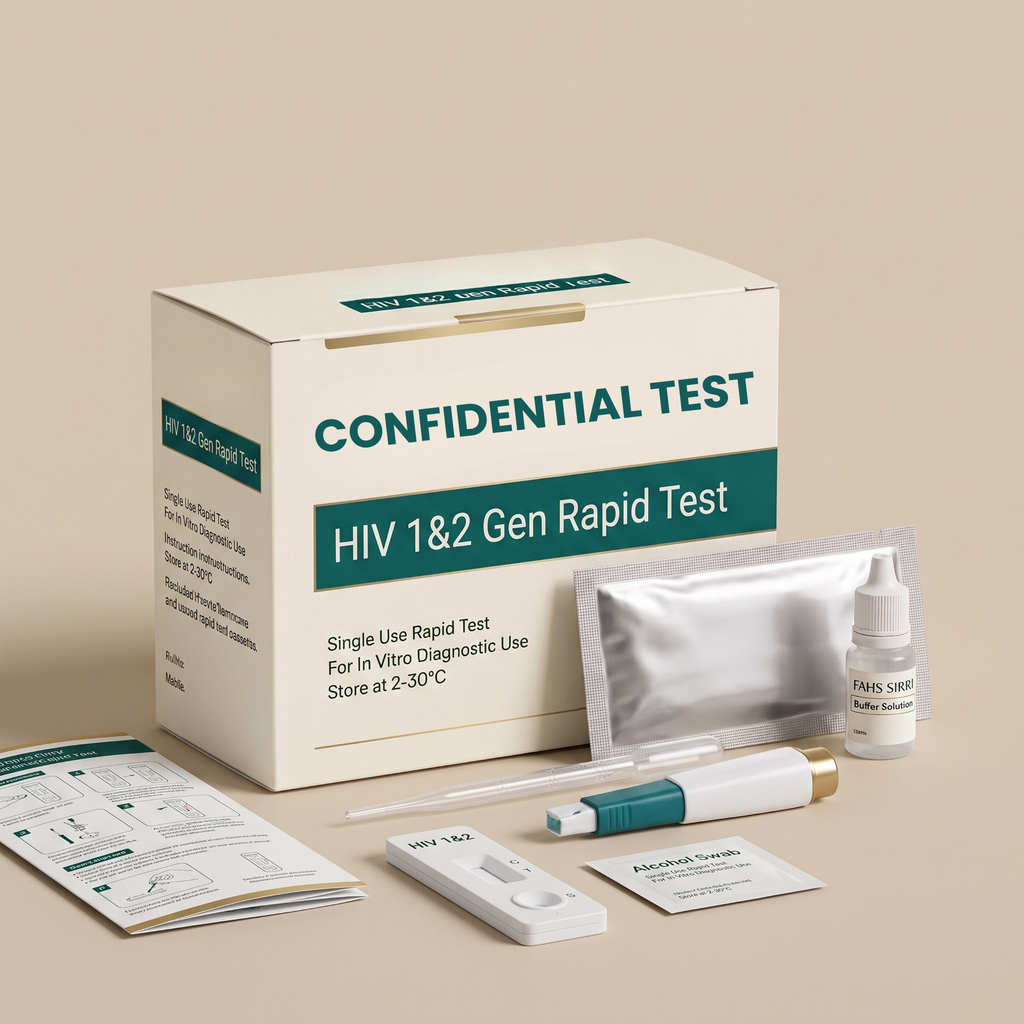 [en] Dual-marker rapid screening kit with items